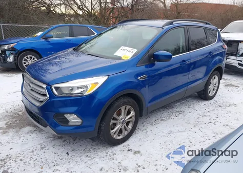 2018 Ford Escape Se из США, поврежденный, VIN 1FMCU0GD3JUC68816